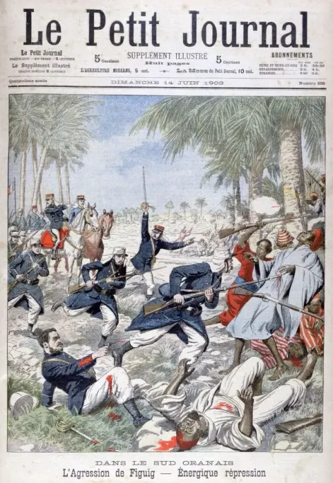 Framed Print : The forceful repression of Figuig, south-eastern Morocco, 1903 Framed Print : The forceful repression of Figuig, south-eastern Morocco, 1903