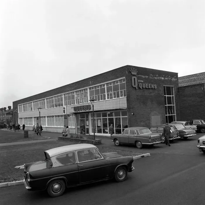 Framed Print : A Ford Anglia outside Asda (Queens) supermarket, Rotherham, South Yorkshire, 1969 Framed Print : A Ford Anglia outside Asda (Queens) supermarket, Rotherham, South Yorkshire, 1969