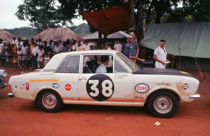 Framed Print : Ford Cortina MkII, 1967 East African Safari. Creator: Unknown Framed Print : Ford Cortina MkII, 1967 East African Safari. Creator: Unknown