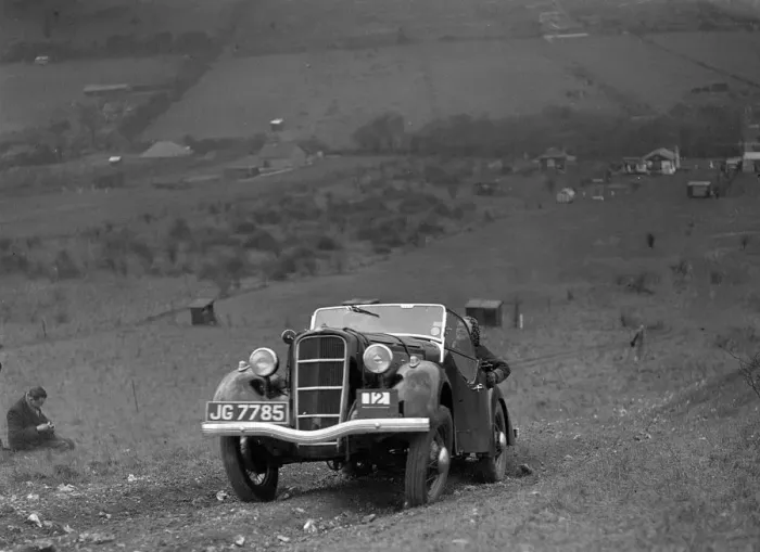 Framed Print : Ford Model C Ten competing in the London Motor Club Coventry Cup Trial, Knatts Hill, Kent, 1938 Framed Print : Ford Model C Ten competing in the London Motor Club Coventry Cup Trial, Knatts Hill, Kent, 1938