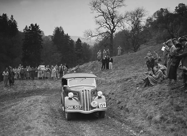 Ford Model C Ten of J Whalley competing in the MCC Edinburgh Trial, Roxburghshire, Scotland, 1938