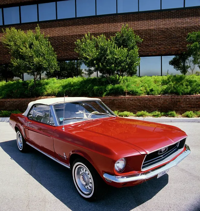 Framed Print : Ford Mustang Convertible 1968 Framed Print : Ford Mustang Convertible 1968