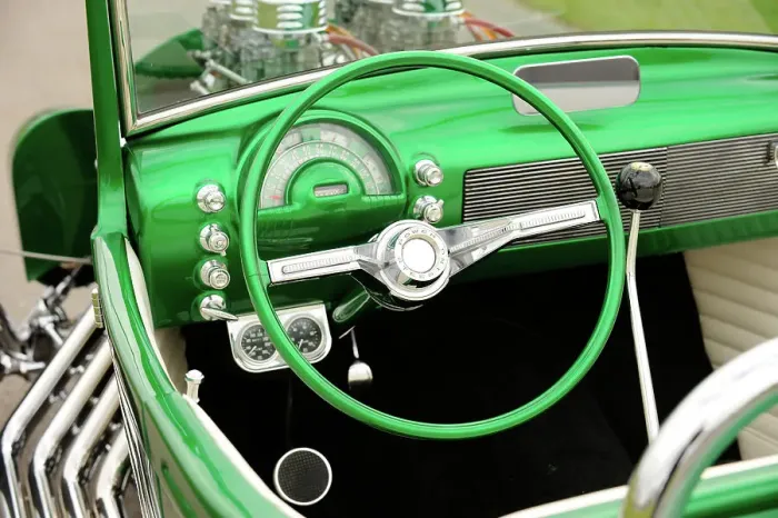 Framed Print : Ford Roadster Custom 1929. Artist: Simon Clay Framed Print : Ford Roadster Custom 1929. Artist: Simon Clay
