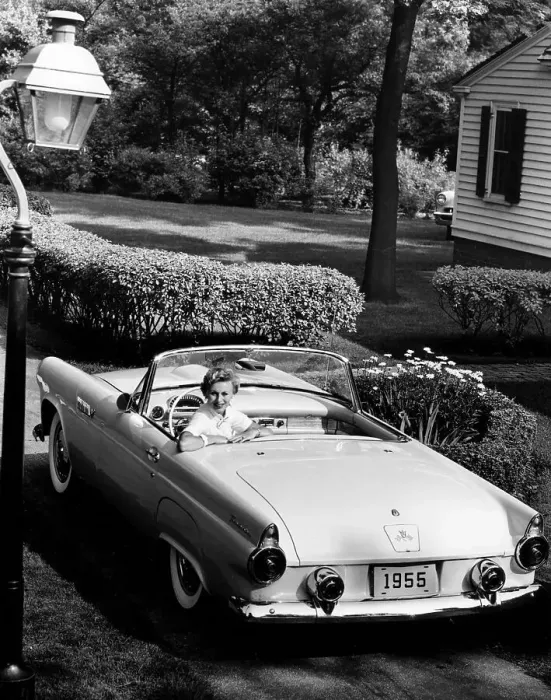 Framed Print : Ford Thunderbird, 1955 Framed Print : Ford Thunderbird, 1955