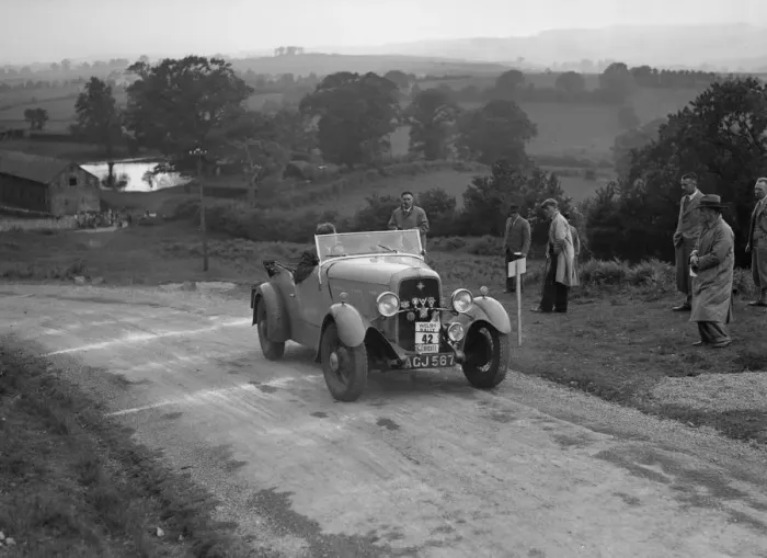 Framed Print : Ford V8 of TC Wise competing in the South Wales Auto Club Welsh Rally, 1937 Artist: Bill Brunell Framed Print : Ford V8 of TC Wise competing in the South Wales Auto Club Welsh Rally, 1937 Artist: Bill Brunell