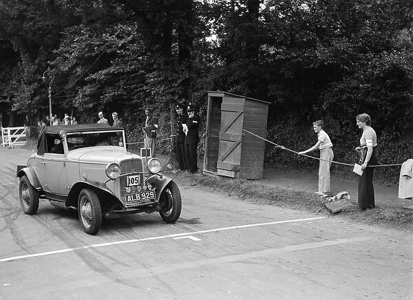 Ford V8 of WCN Norton, winner of a silver award at the MCC Torquay Rally, July 1937