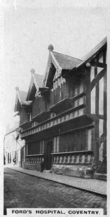 Framed Print : Fords Hospital, Coventry, West Midlands, c1920s Framed Print : Fords Hospital, Coventry, West Midlands, c1920s