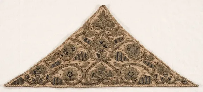 Framed Print : Forehead Cloth, late 1500s. Creator: Unknown Framed Print : Forehead Cloth, late 1500s. Creator: Unknown