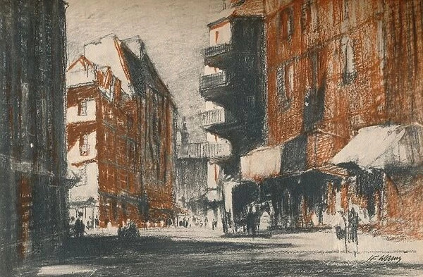 These foreign-looking streets, c1927, (1927). Artist: Henry Franks Waring