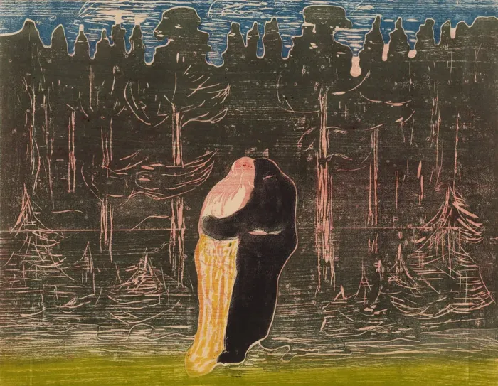 Framed Print : Towards the forest II (Mot skogen II), 1915 Framed Print : Towards the forest II (Mot skogen II), 1915