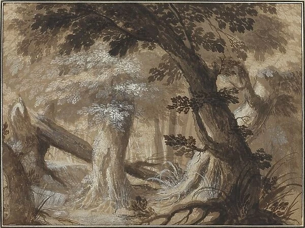 Forest Interior, c. 1610. Creator: Unknown