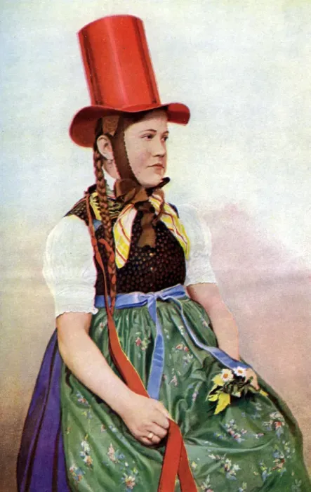 Framed Print : A forest maiden in her Sunday frock, 1922. Artist: Georg Haeckel Framed Print : A forest maiden in her Sunday frock, 1922. Artist: Georg Haeckel