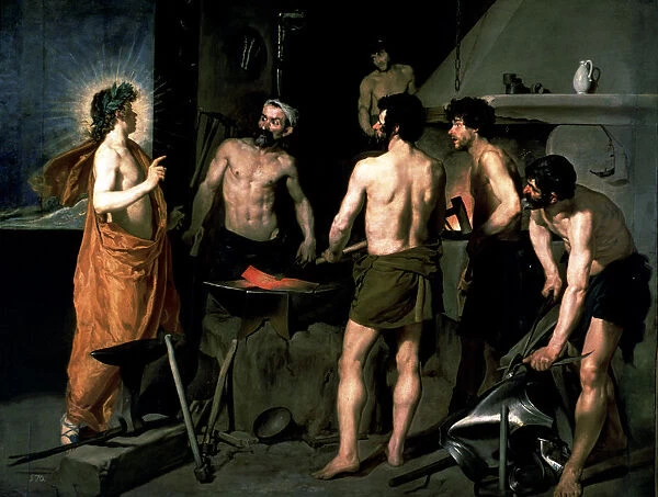 The Forge of Vulcan, by Diego Velazquez, 1630