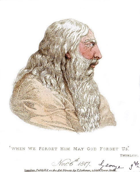 When we forget him may god forget us, 6th November 1817. Artist: T Sotheran