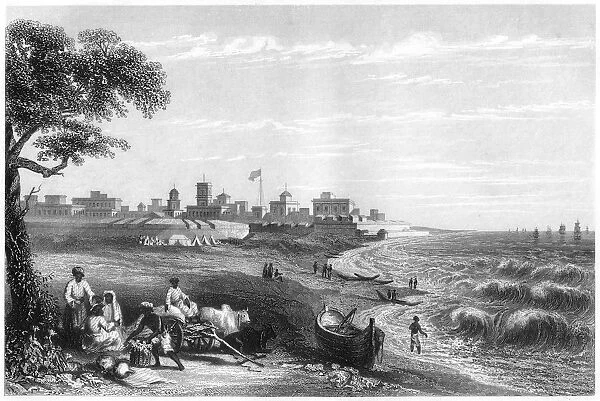Fort George, Madras, India, c1860