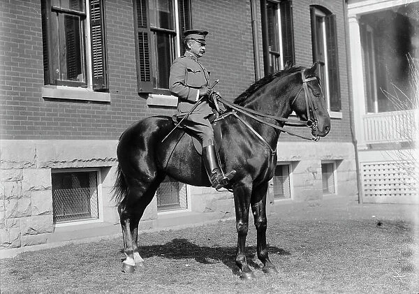 Fort Myer - Lieut. Colonel Frederick S. Foltz, U.S.A. Cavalry, 1911. Creator: Harris & Ewing. Fort Myer - Lieut. Colonel Frederick S. Foltz, U.S.A. Cavalry, 1911. Creator: Harris & Ewing