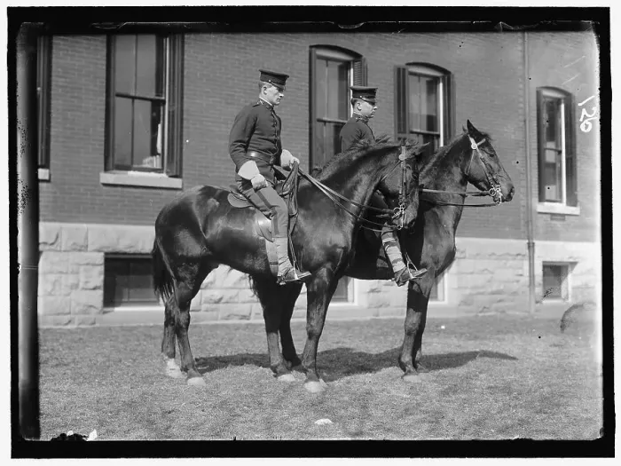 Framed Print : Fort Myer, unidentified group of officers on horseback, between 1909 and 1914. Creator: Harris & Ewing. Fort Myer, unidentified group of officers on horseback, between 1909 and 1914. Creator: Harris & Ewing Framed Print : Fort Myer, unidentified group of officers on horseback, between 1909 and 1914. Creator: Harris & Ewing. Fort Myer, unidentified group of officers on horseback, between 1909 and 1914. Creator: Harris & Ewing