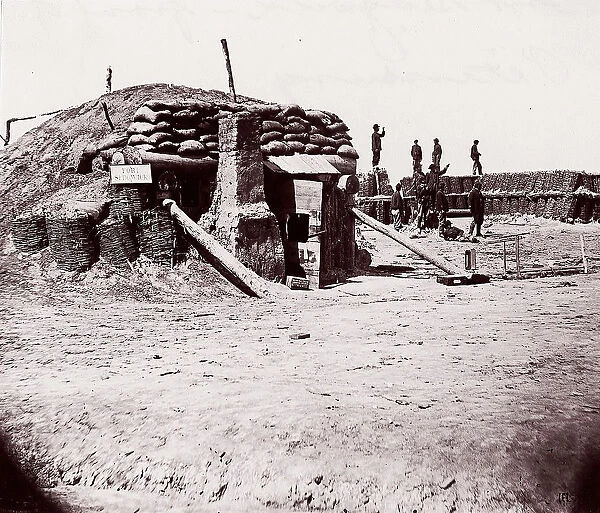 Fort Sedgwick, 1864. Creator: Tim O Sullivan