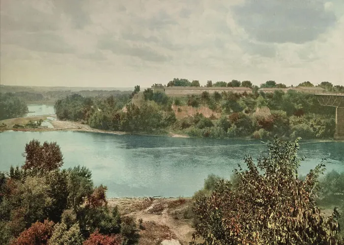 Framed Print : Fort Snelling, Minnesota, c1898. Creator: Unknown Framed Print : Fort Snelling, Minnesota, c1898. Creator: Unknown
