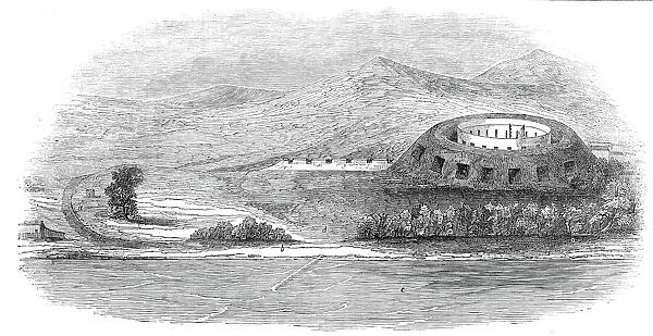 Fort at Tamatave, Madagascar, the scene of the late affray, 1845. Creator: Unknown