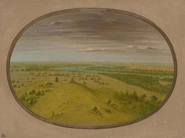 Fort Union, 1861  /  1869. Creator: George Catlin