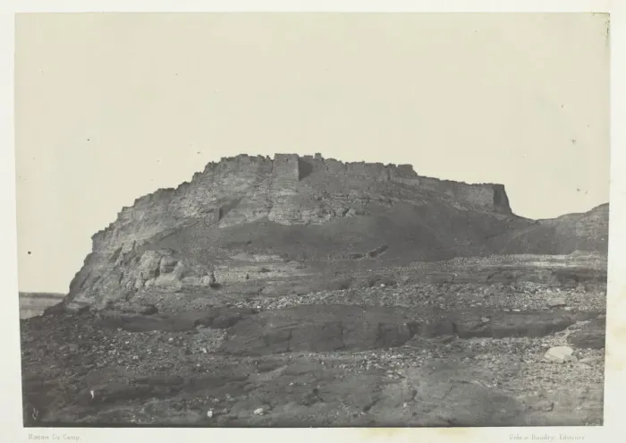 Framed Print : Forteress D Ibrym (Ancienne Premmis), Vue Prise Au Sud; Nubie, 1849 / 51, printed 1852 Framed Print : Forteress D Ibrym (Ancienne Premmis), Vue Prise Au Sud; Nubie, 1849 / 51, printed 1852