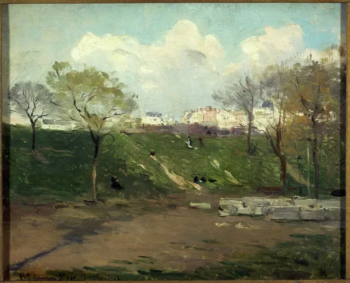 Framed Print : Fortifications, boulevard Gouvion-Saint-Cyr, 1902. Creator: Ferdinand Louis Marks Framed Print : Fortifications, boulevard Gouvion-Saint-Cyr, 1902. Creator: Ferdinand Louis Marks