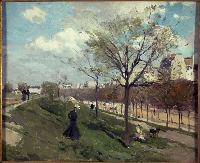 Framed Print : Fortifications, boulevard Gouvion-Saint-Cyr, c1902. Creator: Ferdinand Louis Marks Framed Print : Fortifications, boulevard Gouvion-Saint-Cyr, c1902. Creator: Ferdinand Louis Marks