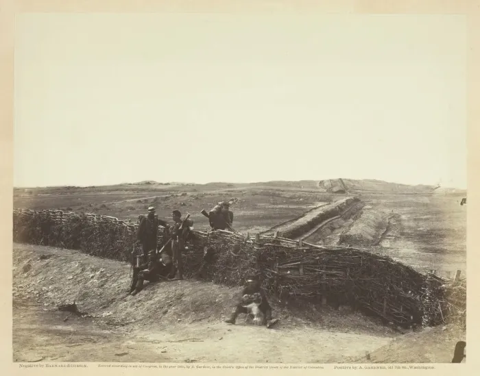 Framed Print : Fortifications on Heights of Centreville, Virginia, March 1862 Framed Print : Fortifications on Heights of Centreville, Virginia, March 1862