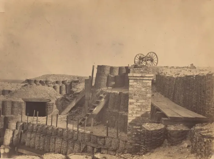 Framed Print : Fortifications Near Charleston, South Carolina, ca. 1861 Framed Print : Fortifications Near Charleston, South Carolina, ca. 1861