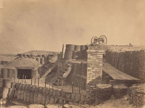 Fortifications Near Charleston, South Carolina, ca. 1861