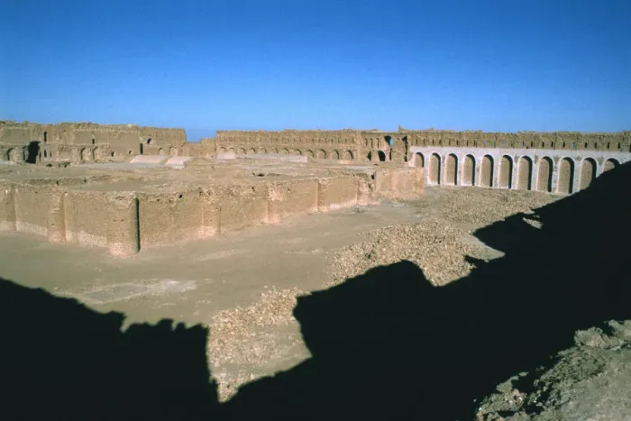 Framed Print : Fortress of Al Ukhaidir, Iraq, 1977 Framed Print : Fortress of Al Ukhaidir, Iraq, 1977