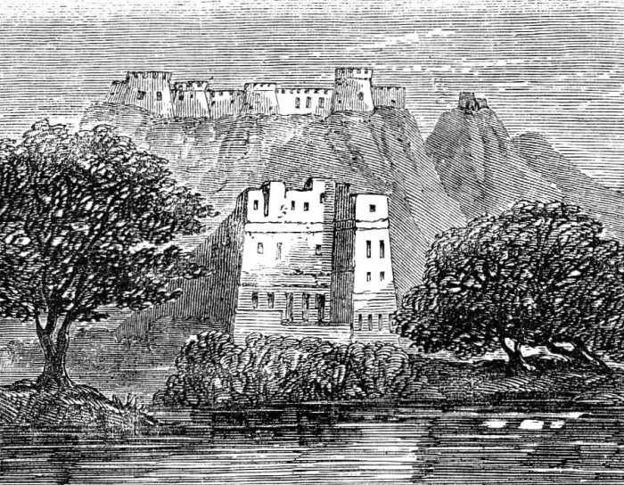 Framed Print : Fortress of Gwalior, 1857. Creator: Unknown Framed Print : Fortress of Gwalior, 1857. Creator: Unknown