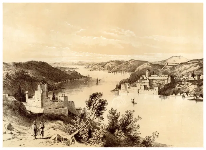 Framed Print : Fortresses of the Dardanelles, Turkey, 19th century. Artist: McFarlane and Erskine Framed Print : Fortresses of the Dardanelles, Turkey, 19th century. Artist: McFarlane and Erskine