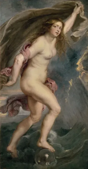 Framed Print : Fortune, 1636-1638. Artist: Rubens, Pieter Paul (1577-1640) Framed Print : Fortune, 1636-1638. Artist: Rubens, Pieter Paul (1577-1640)