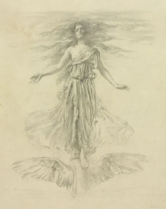 Framed Print : Fortune, 1901. Creator: John La Farge (American, 1835-1910) Framed Print : Fortune, 1901. Creator: John La Farge (American, 1835-1910)