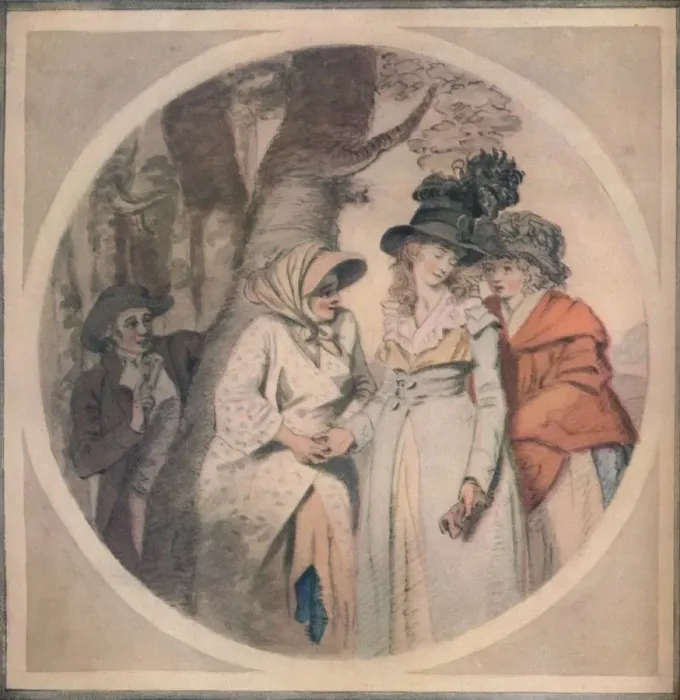 Framed Print : The Fortune Teller, 1911 Framed Print : The Fortune Teller, 1911