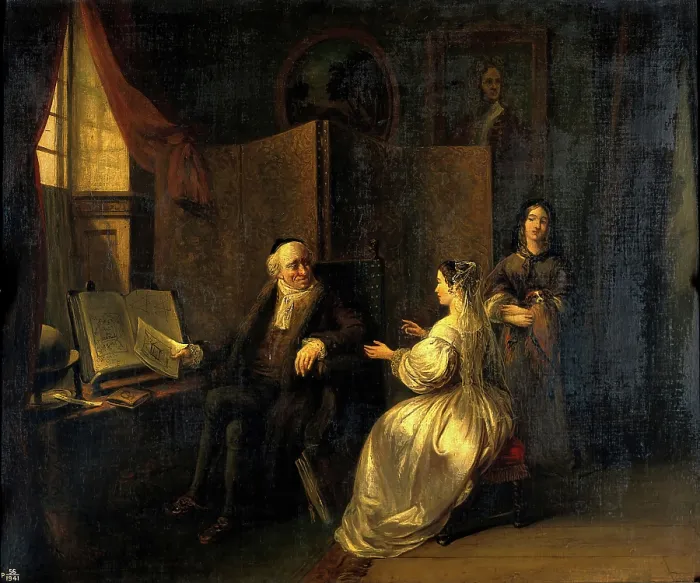 Framed Print : A fortune-teller. Creator: John Cawse Framed Print : A fortune-teller. Creator: John Cawse