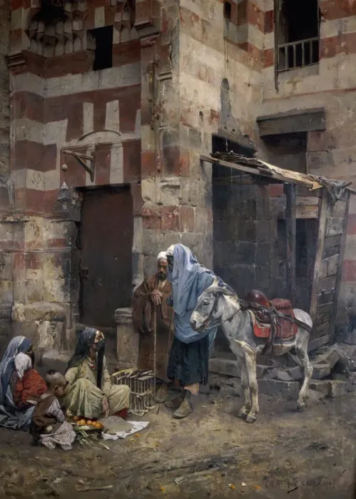 Framed Print : Fortune Telling, 1887. Artist: Charles Wilda Framed Print : Fortune Telling, 1887. Artist: Charles Wilda
