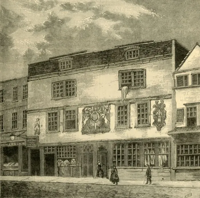 Framed Print : The Fortune Theatre, (c1872). Creator: Unknown Framed Print : The Fortune Theatre, (c1872). Creator: Unknown