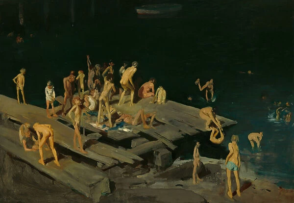Forty-two Kids, 1907. Creator: George Wesley Bellows