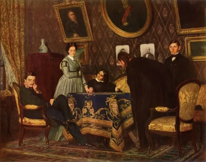 Framed Print : The Foster-Child, 1867, (1965). Creator: Nikolay Nevryov Framed Print : The Foster-Child, 1867, (1965). Creator: Nikolay Nevryov