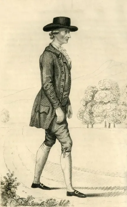 Framed Print : Foster Powell - The Astonishing Pedestrian, 1821. Creator: Robert Cooper Framed Print : Foster Powell - The Astonishing Pedestrian, 1821. Creator: Robert Cooper
