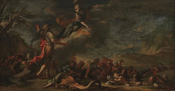 The Founding of Thebes, 1661. Creator: Salvator Rosa