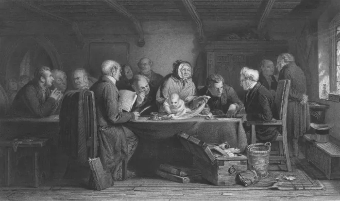 Framed Print : The Foundling, c1869. Artist: P Lightfoot Framed Print : The Foundling, c1869. Artist: P Lightfoot