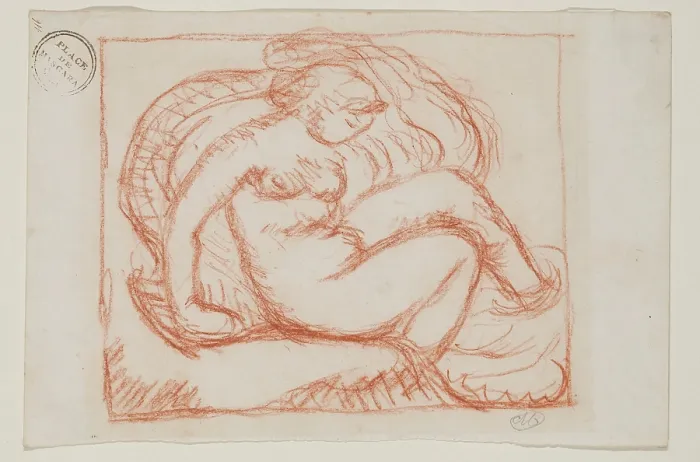 Framed Print : Fountain, between 1861 and 1944. Creator: Aristide Maillol Framed Print : Fountain, between 1861 and 1944. Creator: Aristide Maillol