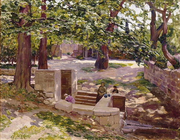 The Fountain of Bahcesaray, 1925. Artist: Vasnetsov, Appolinari Mikhaylovich (1856-1933)