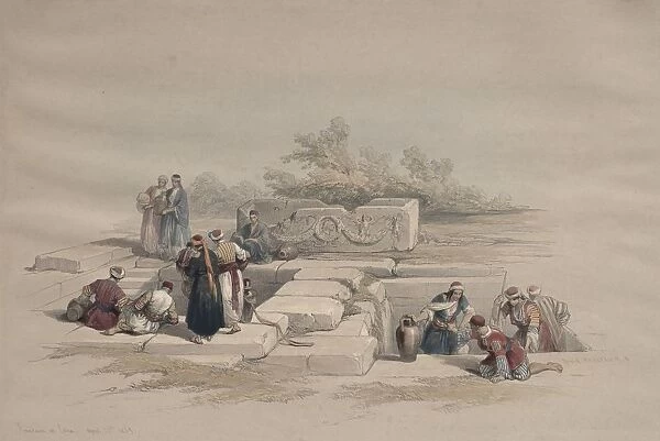 Fountain at Cana, 1839. Creator: David Roberts (British, 1796-1864)
