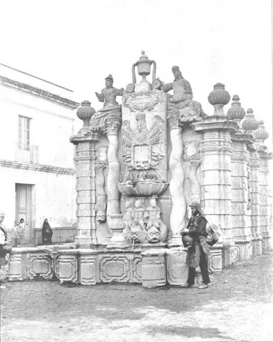 Framed Print : Fountain of the Falling Waters, Mexico City, Mexico, c1900. Creator: Unknown Framed Print : Fountain of the Falling Waters, Mexico City, Mexico, c1900. Creator: Unknown