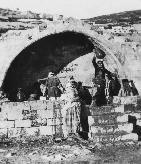 Framed Print : Fountain of the Virgin, Nazareth, Palestine, c1927-c1931. Artist: Cavanders Ltd Framed Print : Fountain of the Virgin, Nazareth, Palestine, c1927-c1931. Artist: Cavanders Ltd